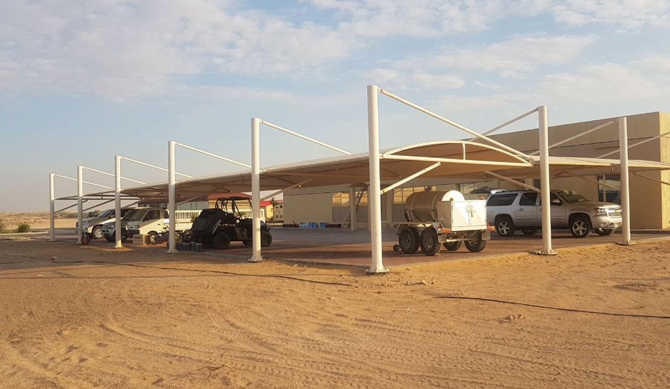 car parking shades in uae