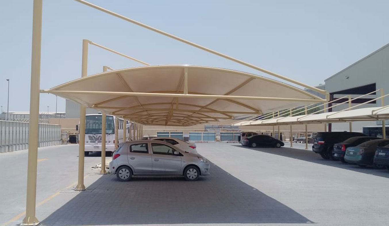 car parking shades suppliers in uae