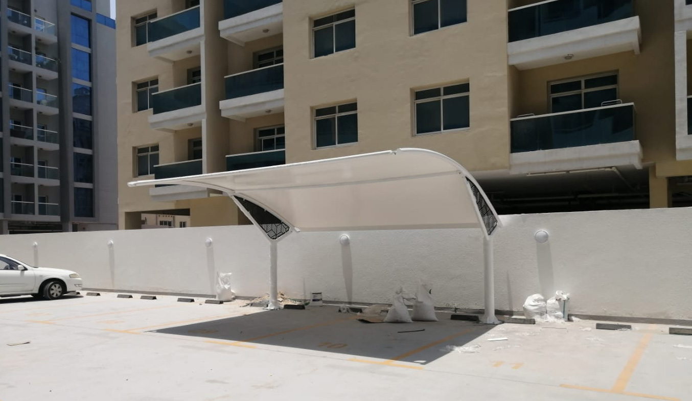 car parking shades suppliers in dubai