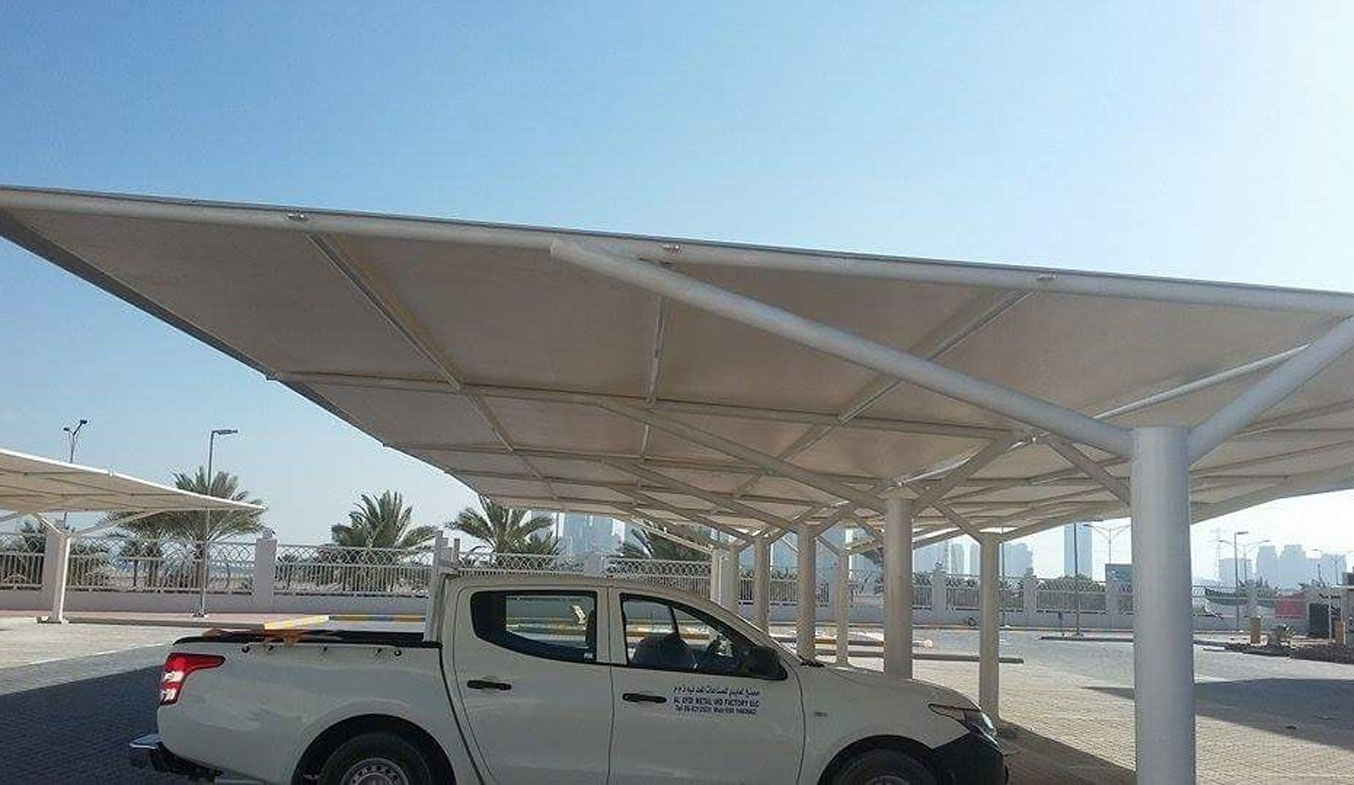 Car parking flat roof Y-POLE