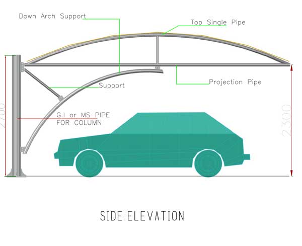 arch truss type car parking tents suppliers in dubai