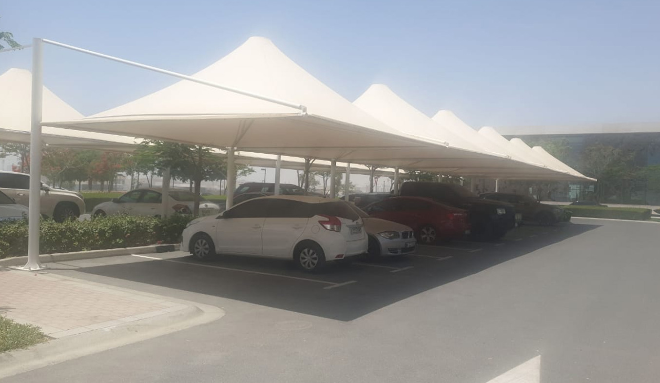 car parking shades suppliers in dubai