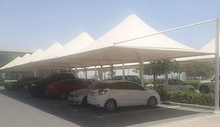 car parking umbrella shades