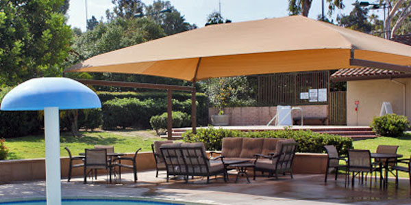 pool side seating shades manufacturer in dubai