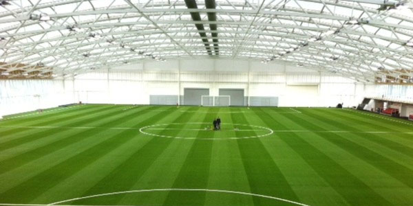 manufactures of indoor soccer peb structures in dubai